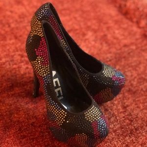 Swarovski Crystal Pumps-Bling Shoes Evening 🤩🤩🤩